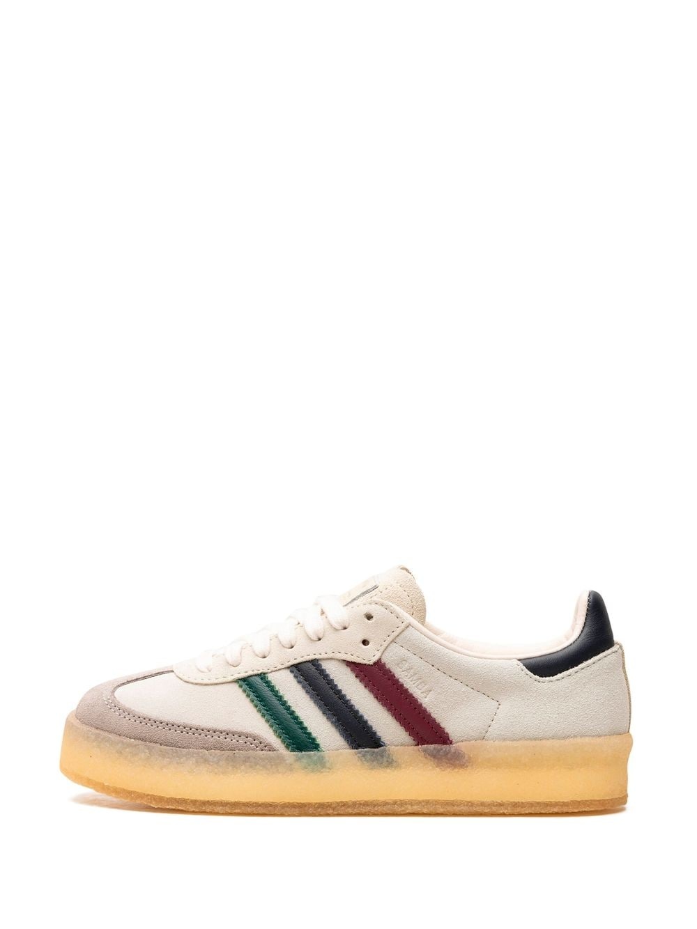 x Kith x Clarks Samba "Kithmas - Multi-Color Stripes" sneakers - 5