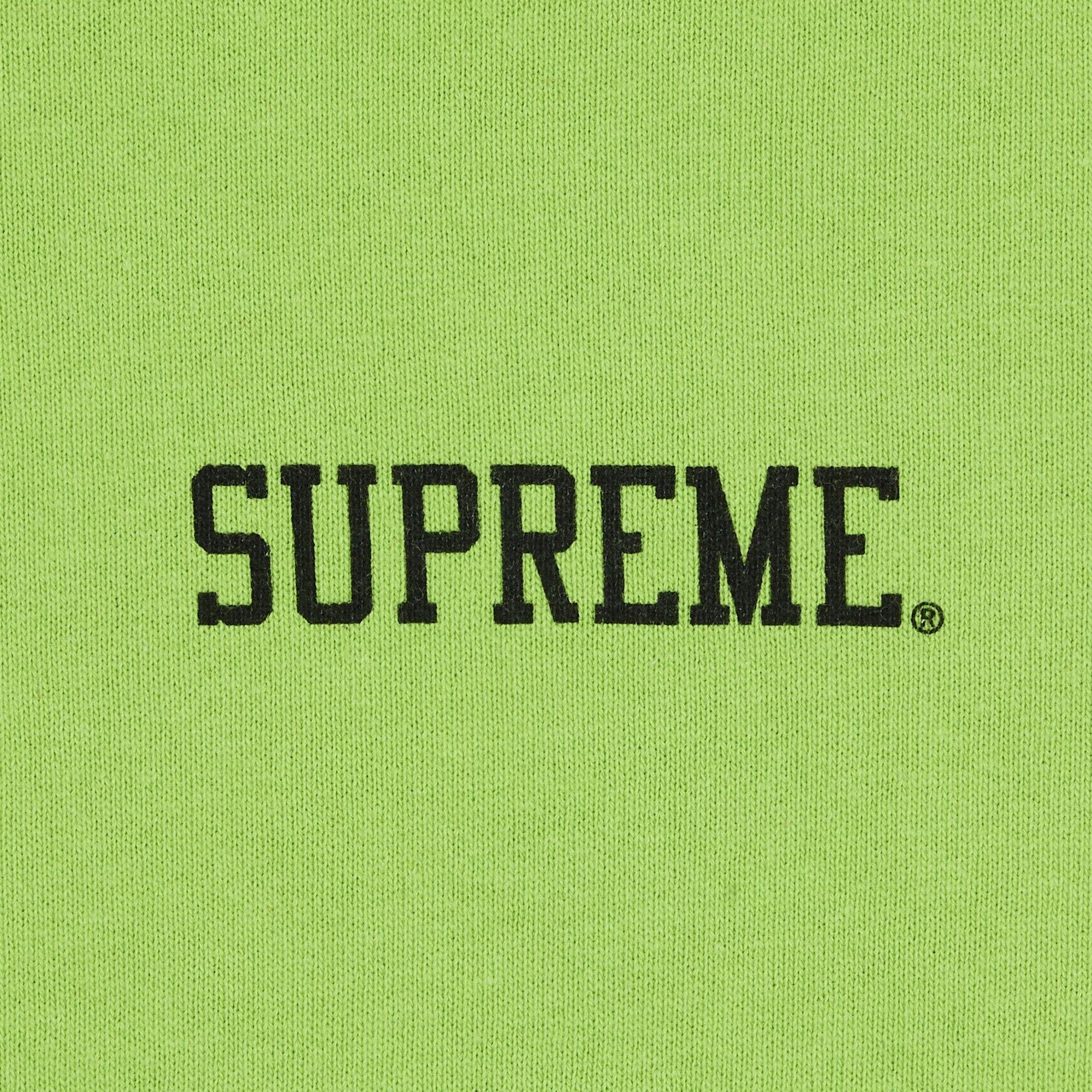 Supreme Doggs Hooded Sweatshirt 'Lime' - 3