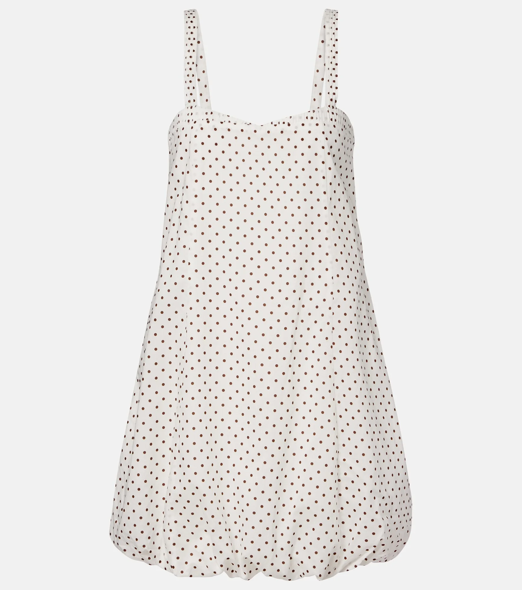 Sky polka-dot balloon minidress - 1
