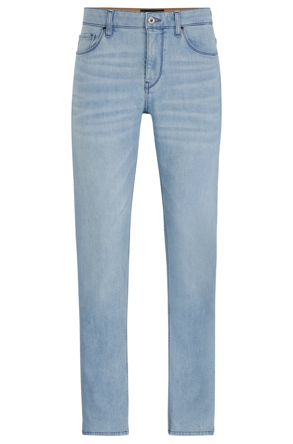 SLIM-FIT JEANS IN BLUE ITALIAN DENIM - 1