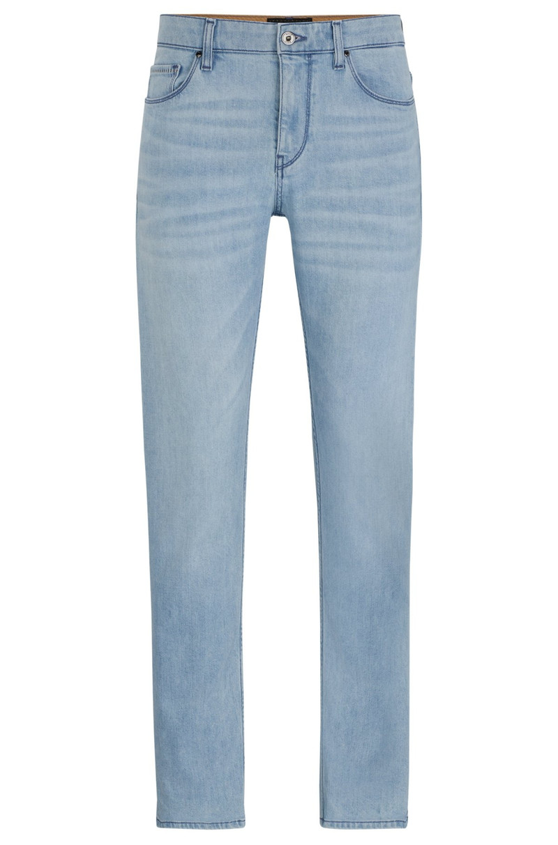 SLIM-FIT JEANS IN BLUE ITALIAN DENIM 1