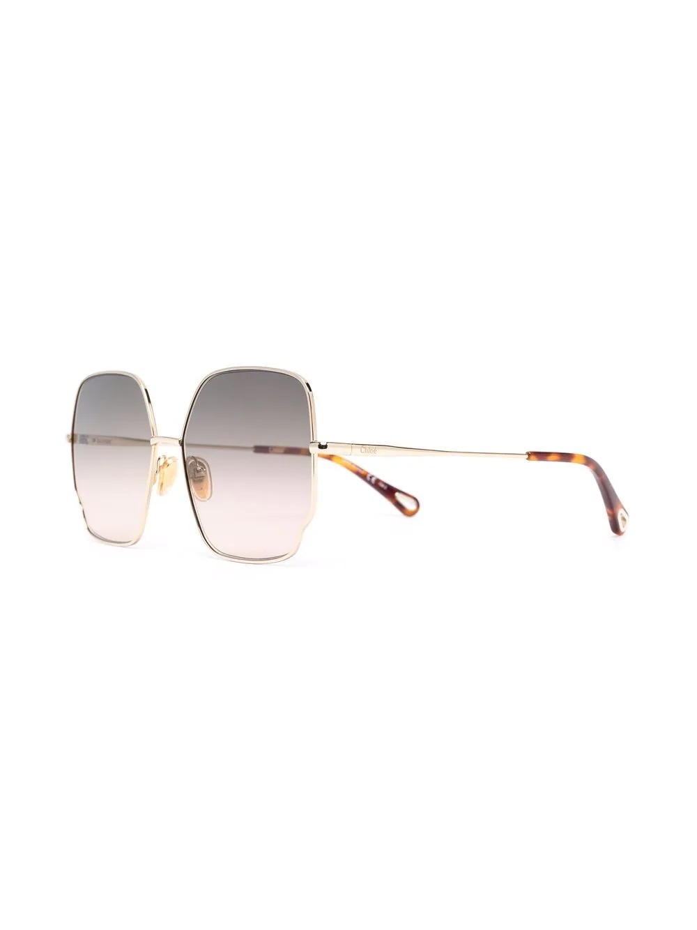 oversized-frame sunglasses - 2