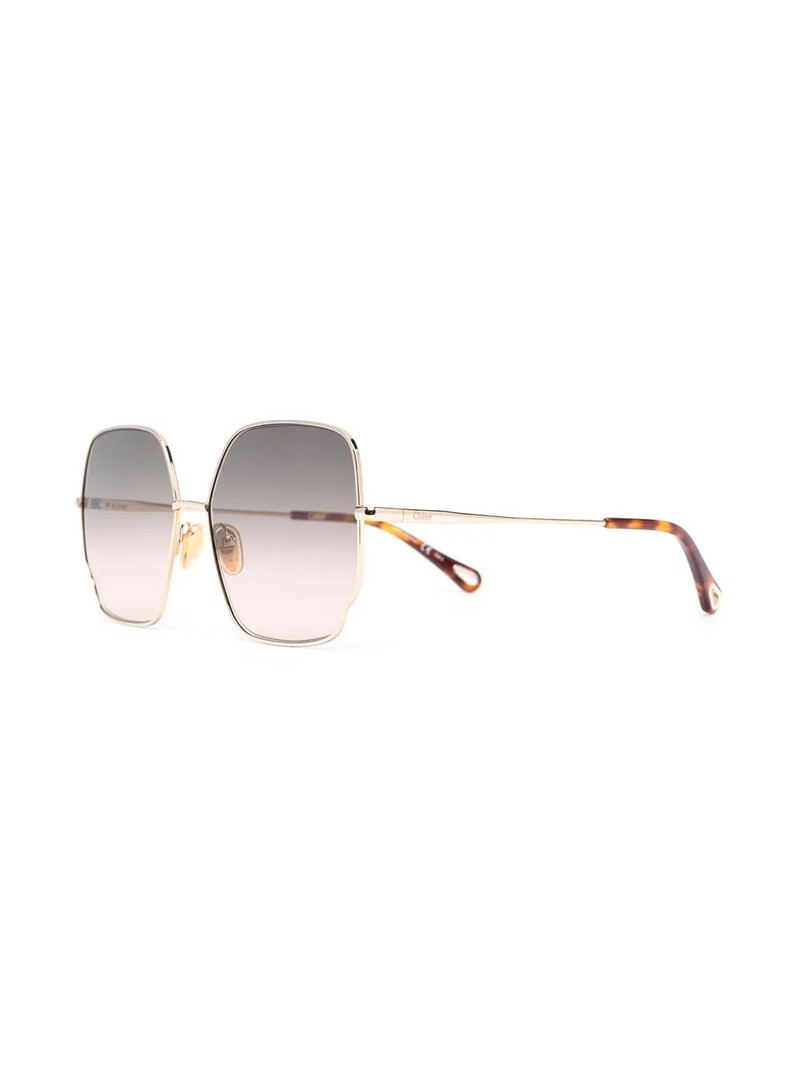 Chloé oversized-frame sunglasses outlook