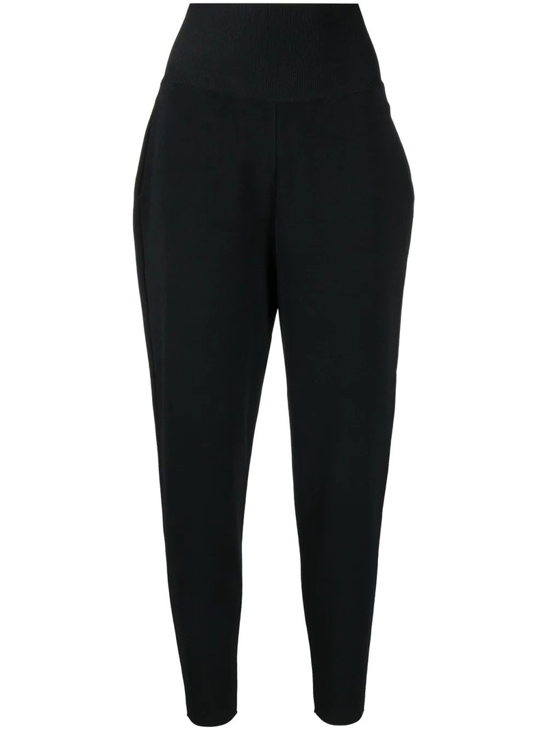 tapered cropped trousers 1