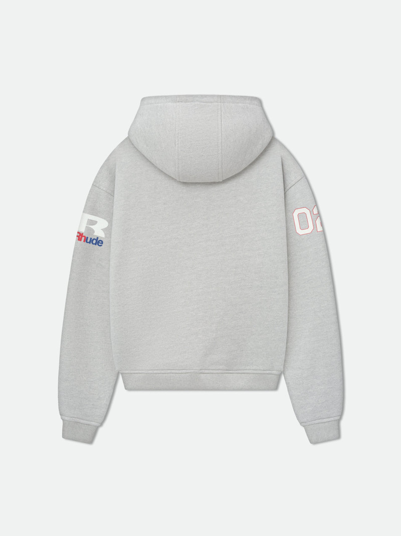 RHUDE RACING ZIP-UP HOODIE 3