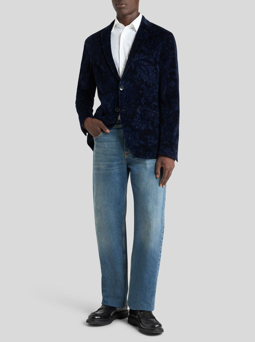 SINGLE-BREASTED JACQUARD JACKET - 3