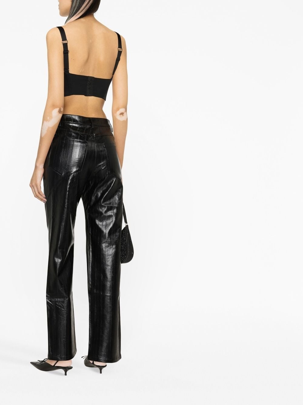 strap-detail bustier - 3