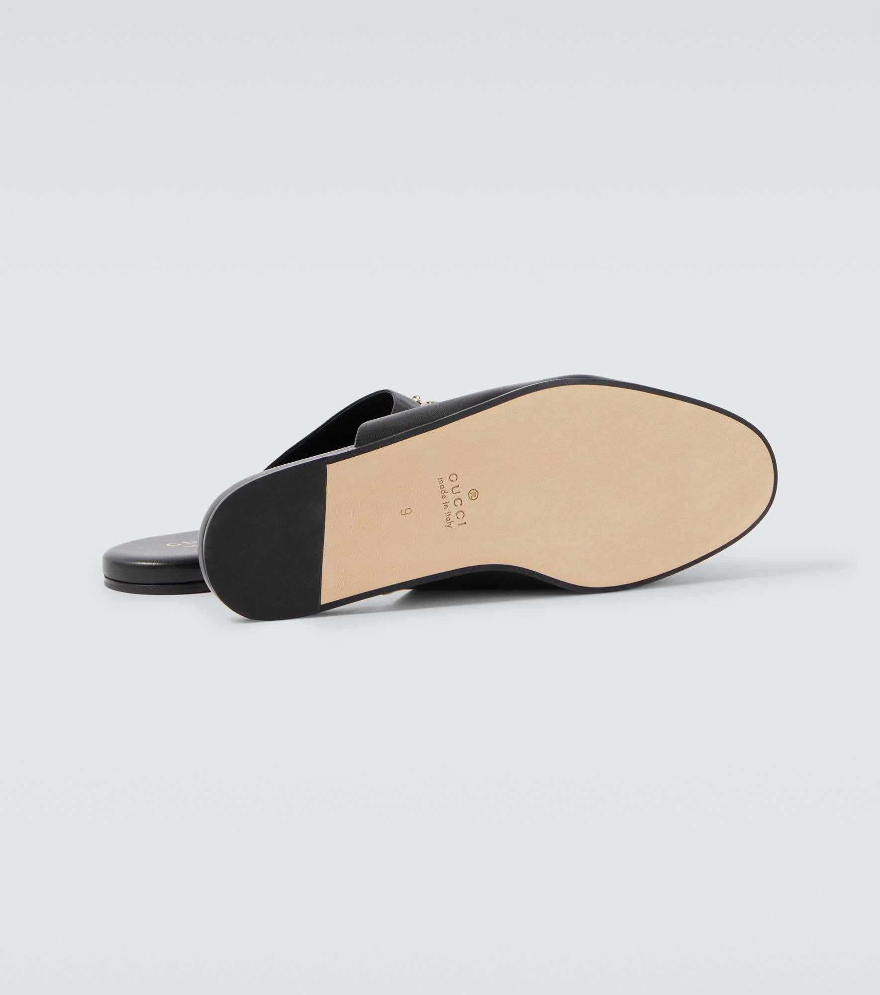 Horsebit leather mules - 7