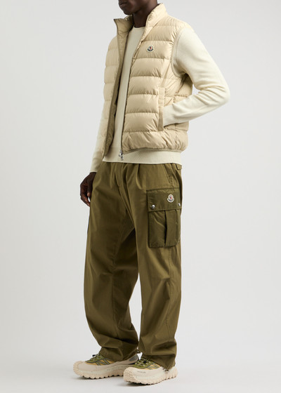 Moncler Contrin quilted shell gilet outlook