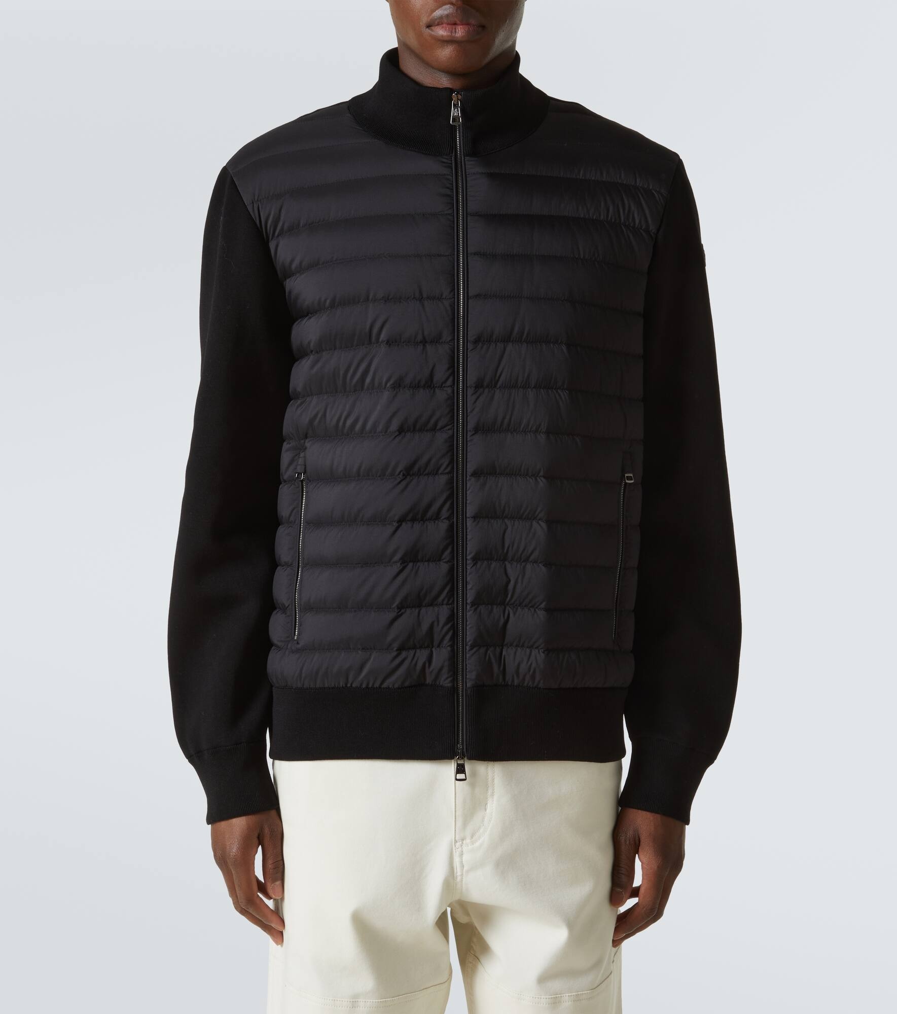 Down-paneled cardigan - 3