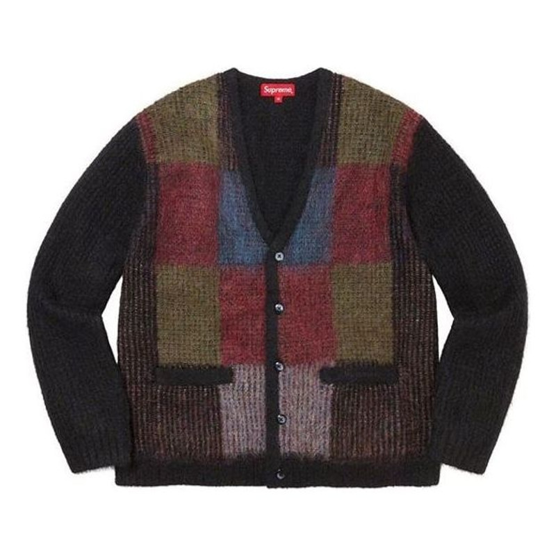 Supreme Brushed Grid Cardigan 'Multi-Color' SUP-SS22-189 - 1