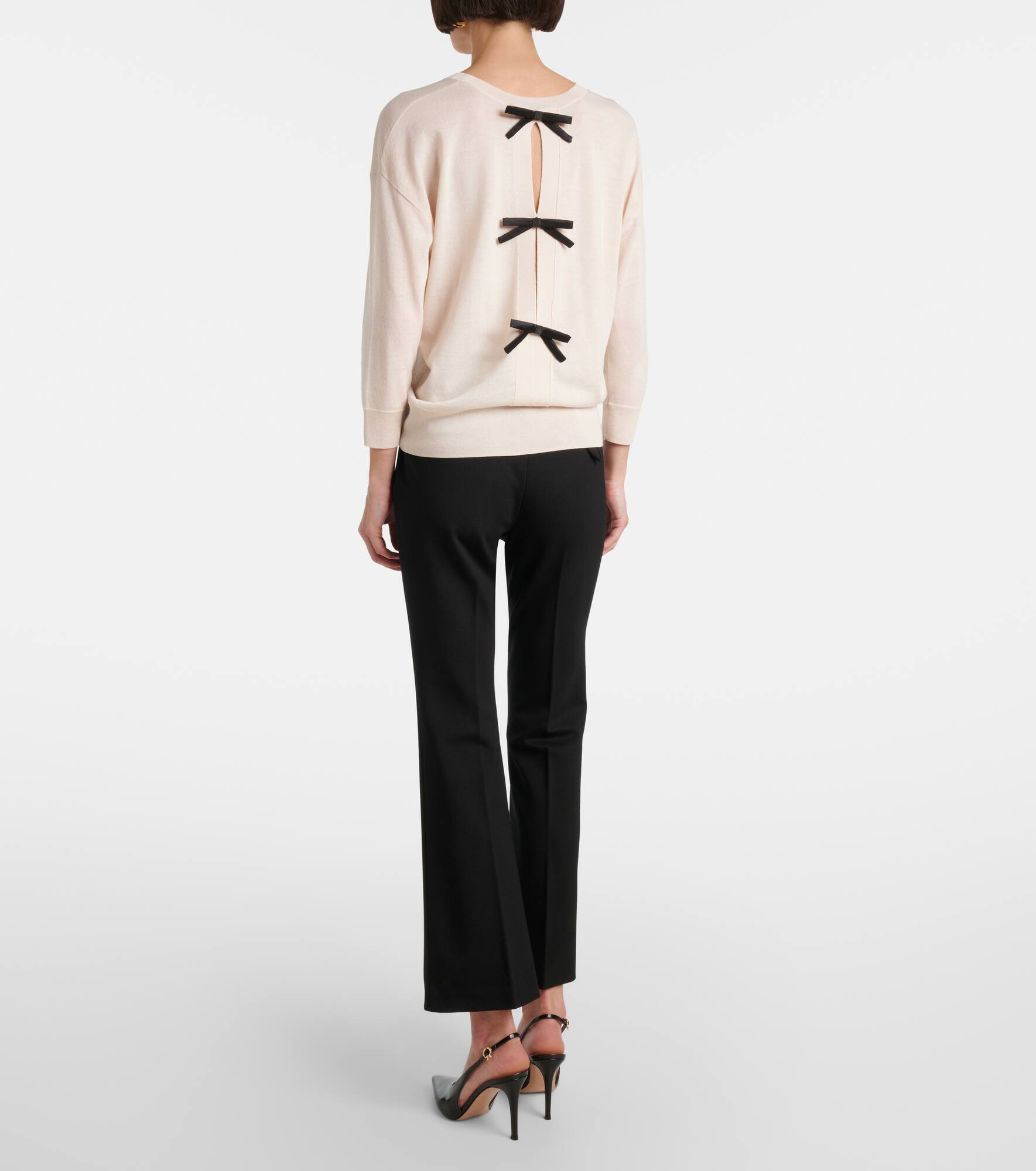 Refined Essentials wool and cotton sweater - 3