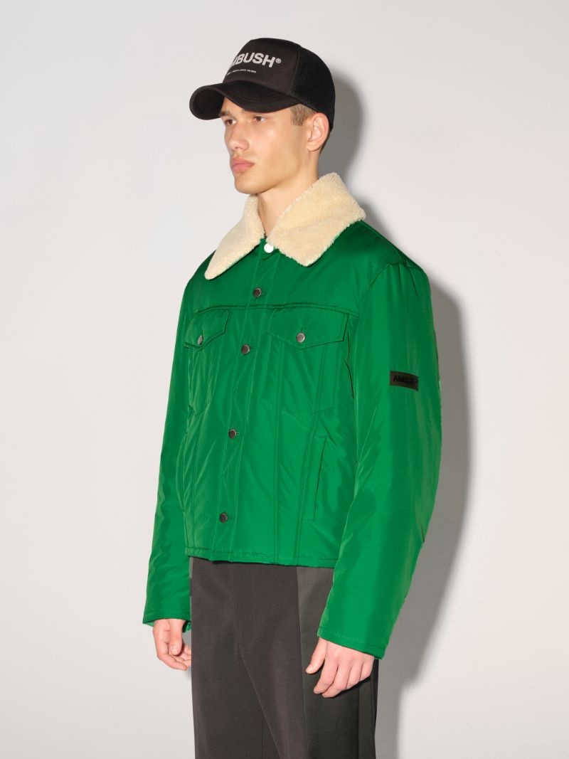 PADDED BUTTON JACKET - 6