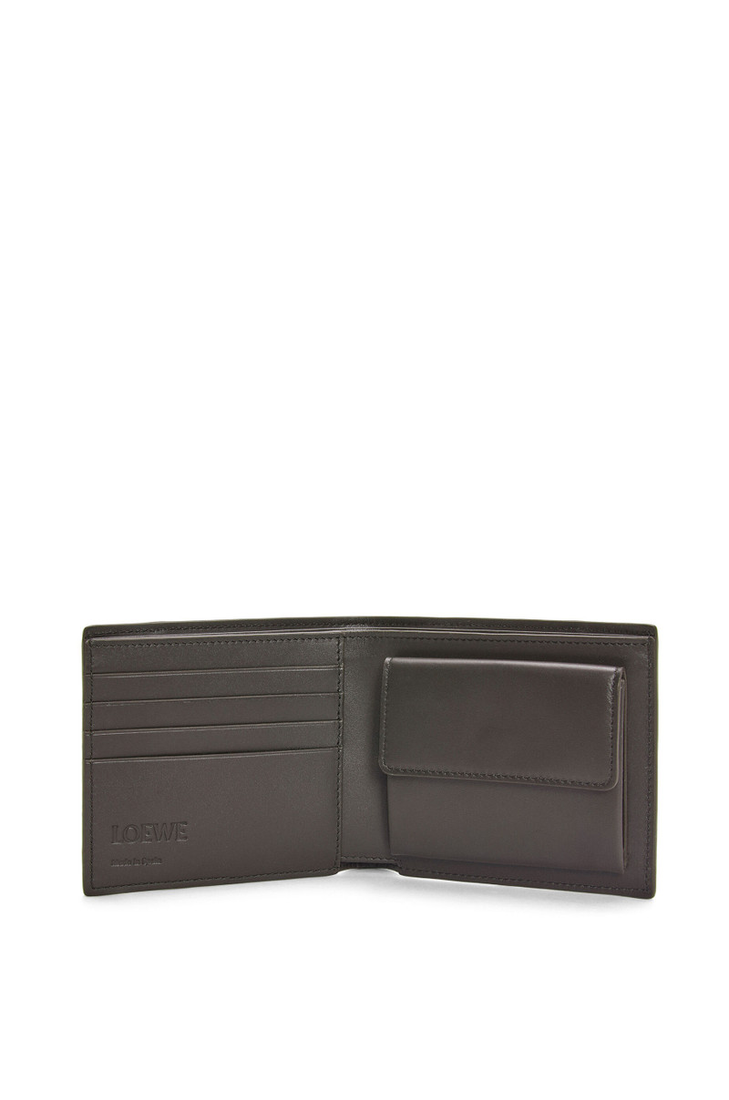 Loewe Puzzle bifold coin wallet in classic calfskin outlook
