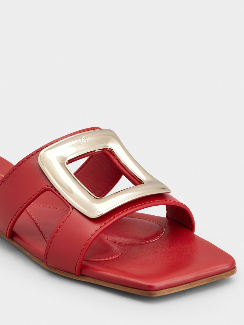 Viv' by the Sea Mules in leather 3