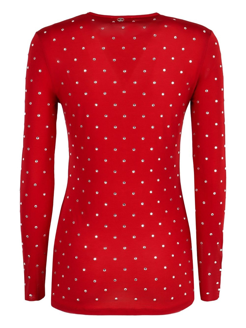 rabanne rhinestone-embellished sweater outlook