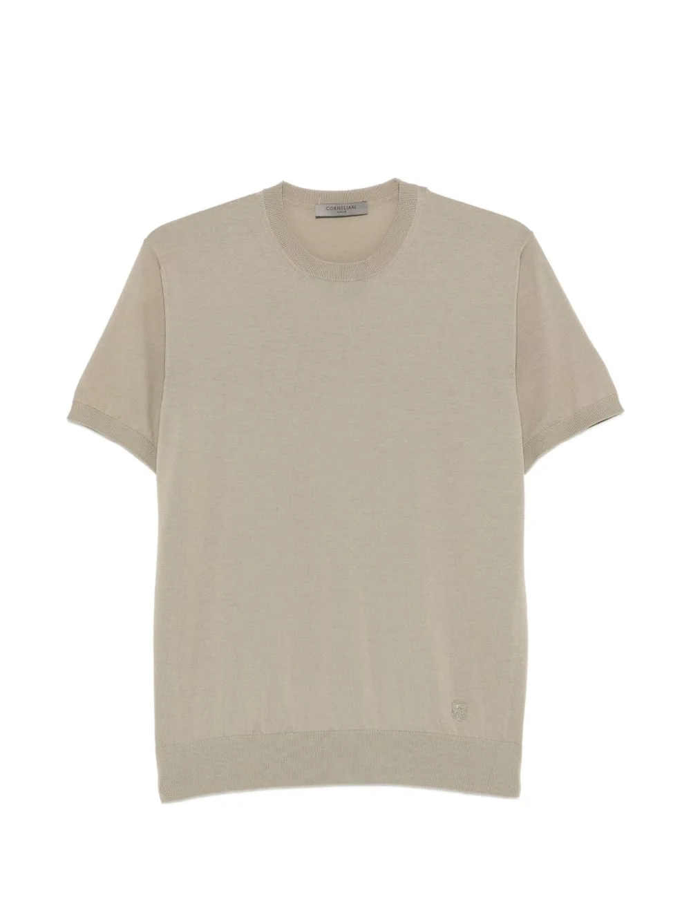 fine-knit T-shirt - 1