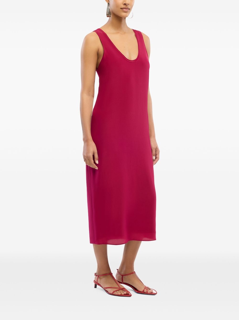 silk tank dress - 3