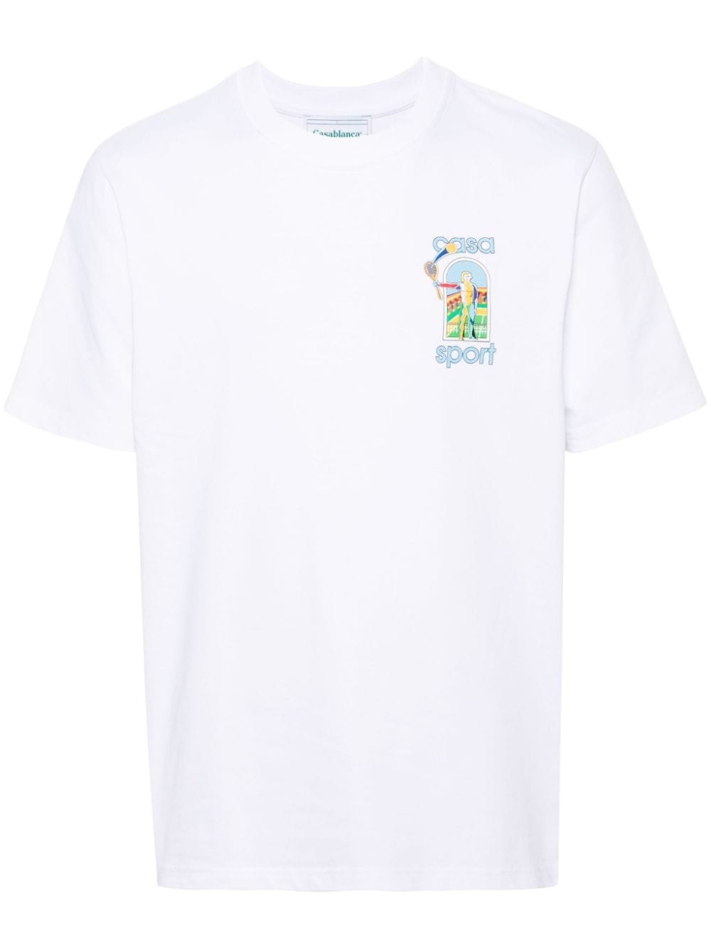 Le Jeu-print cotton T-shirt - 1