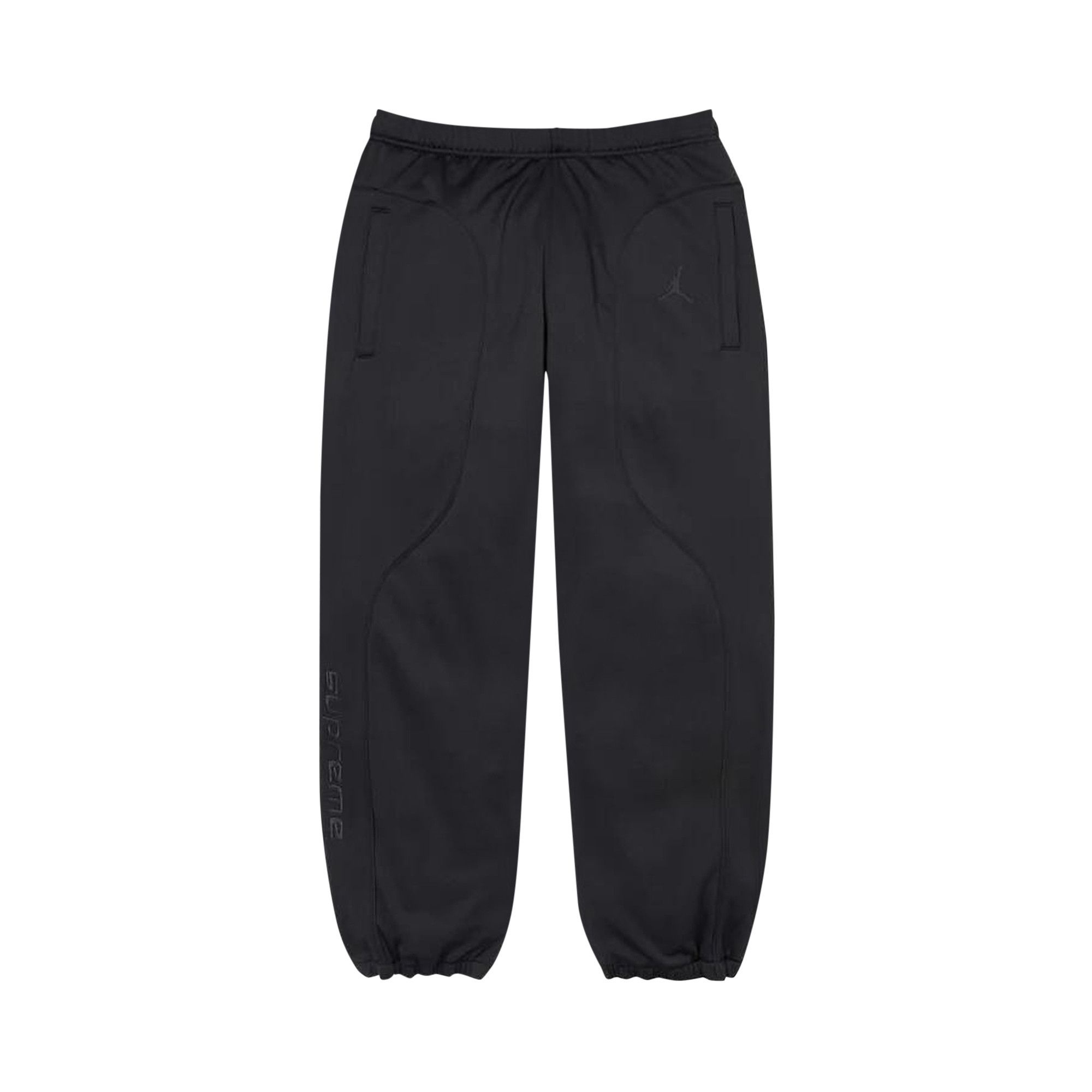 Supreme x Jordan Tricot Track Pant 'Black' - 1