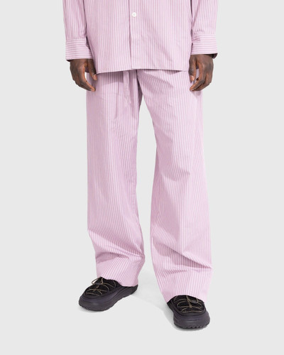 BIRKENSTOCK Birkenstock x Tekla – Poplin Pyjama Pants Mauve Stripes outlook