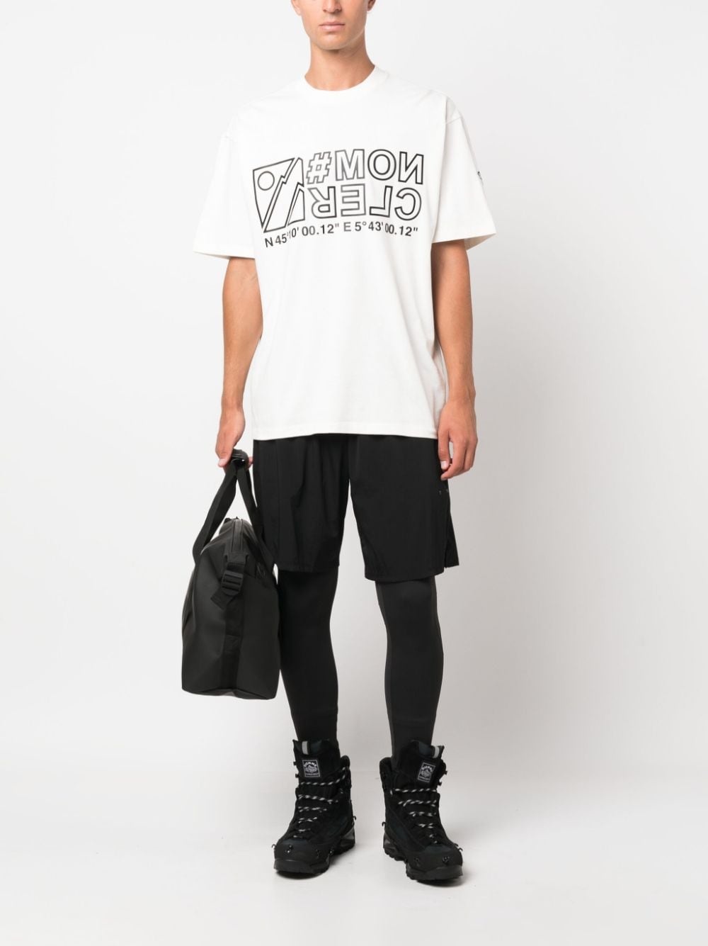 logo-print cotton T-shirt - 2