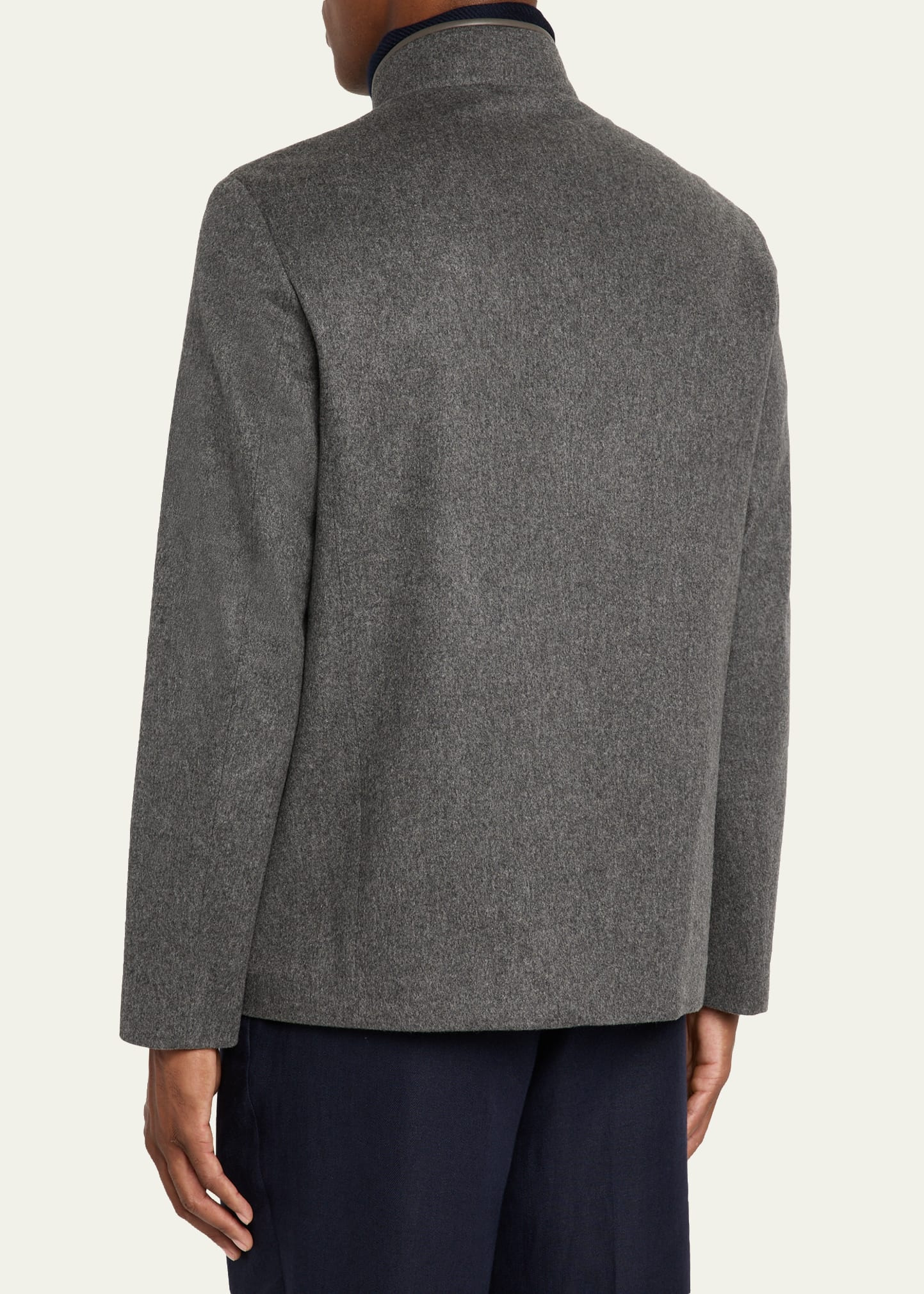 Men's Spagna Cashmere Single-Breasted Jacket - 3