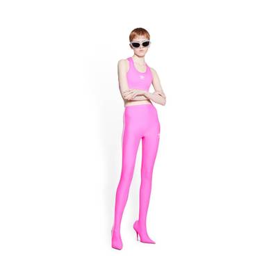 BALENCIAGA Women's Balenciaga / Adidas Athletic Bra in Neon Pink outlook