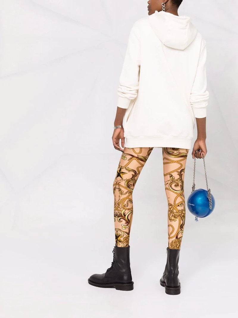 New Baroque print leggings 6