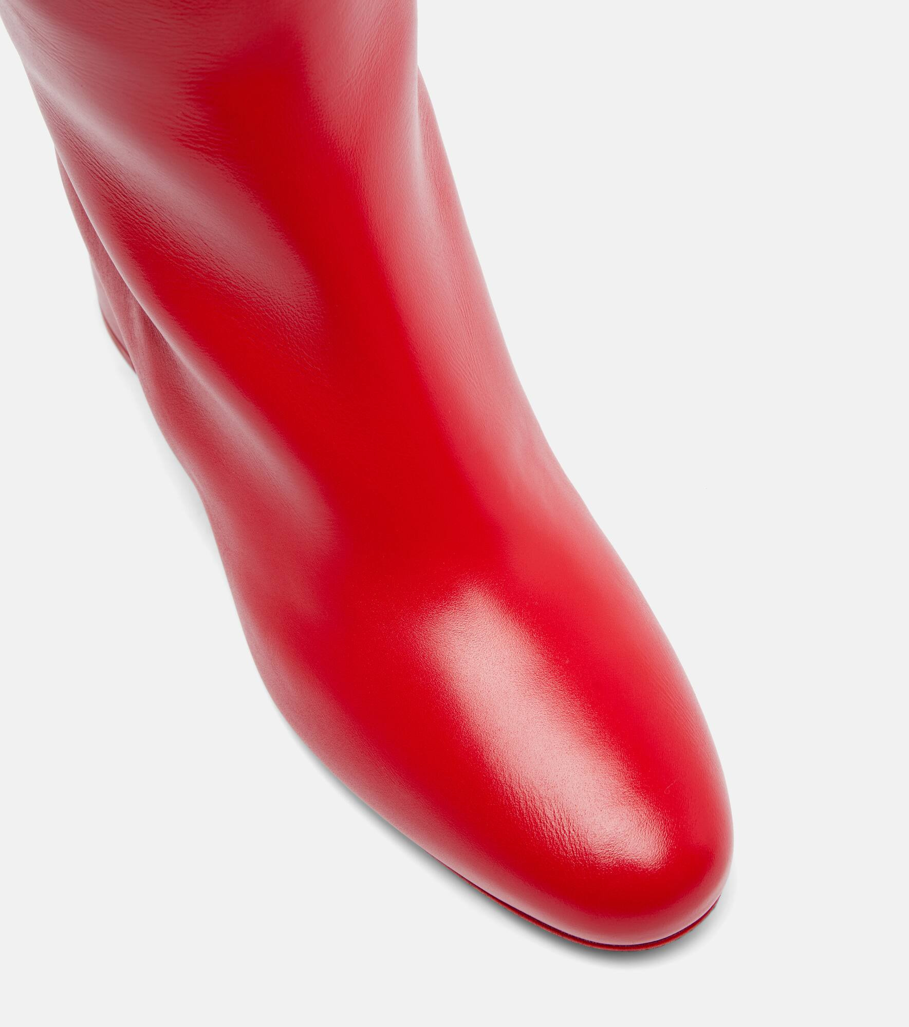 Janitta 55 leather knee-high boots - 5