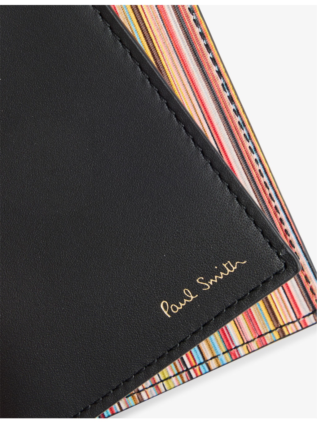 Bi-Fold Graphic-Print Leather Wallet - 2