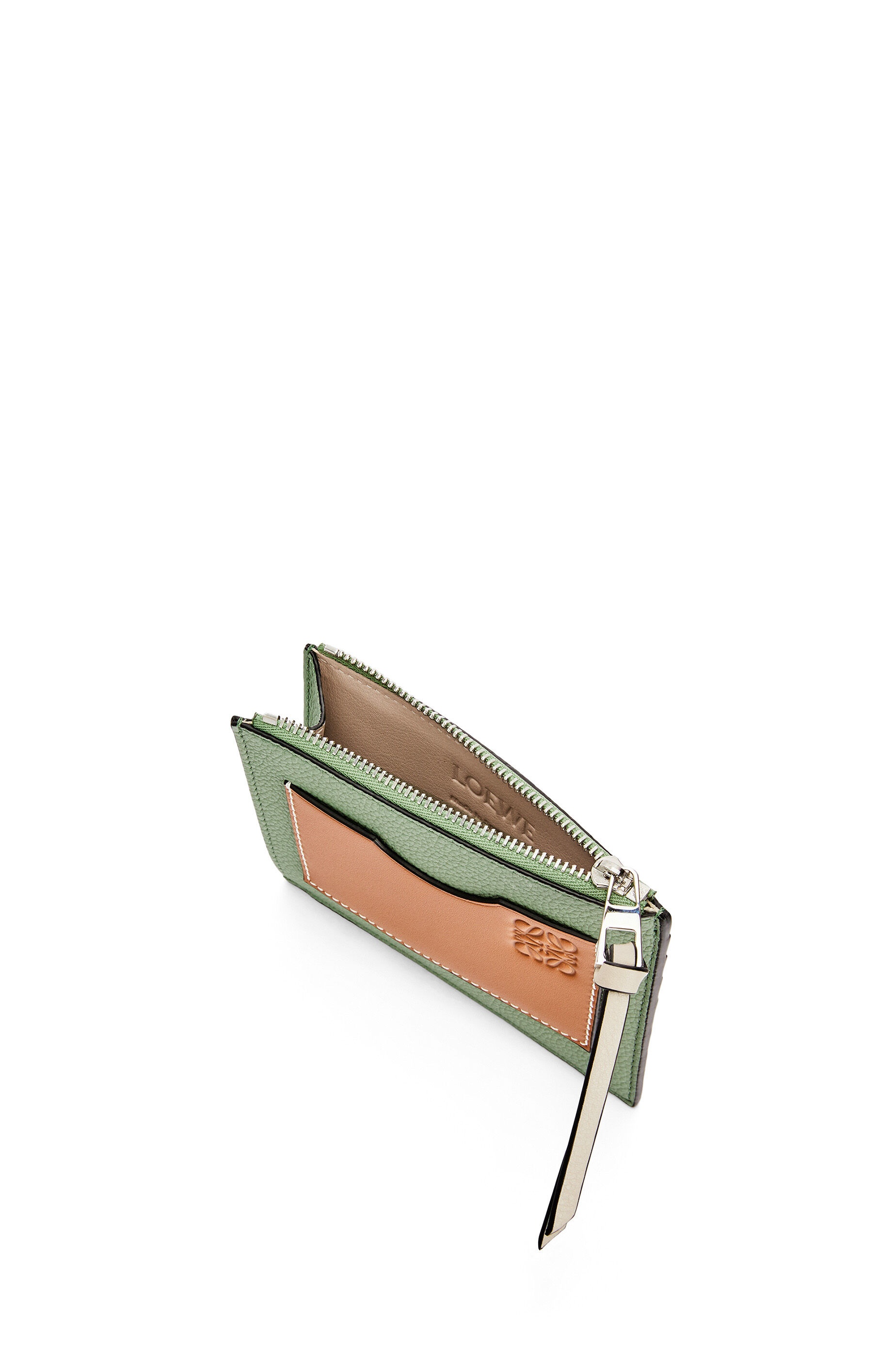 Coin cardholder in soft grained calfskin - 3