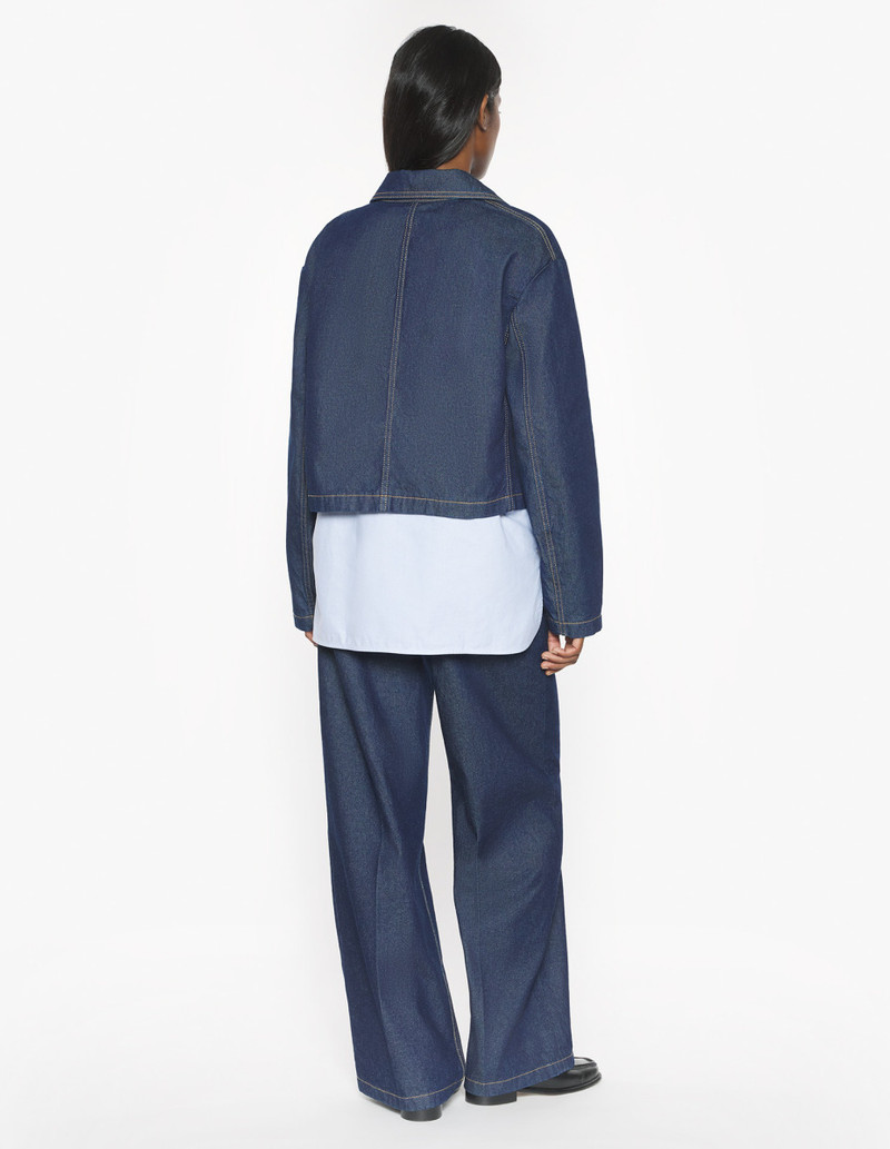 DENIM CROPPED JACKET 5