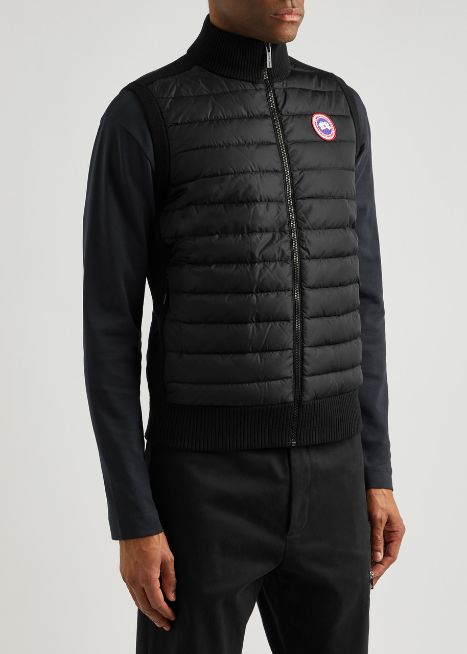 Hybridge Knit quilted shell gilet - 2