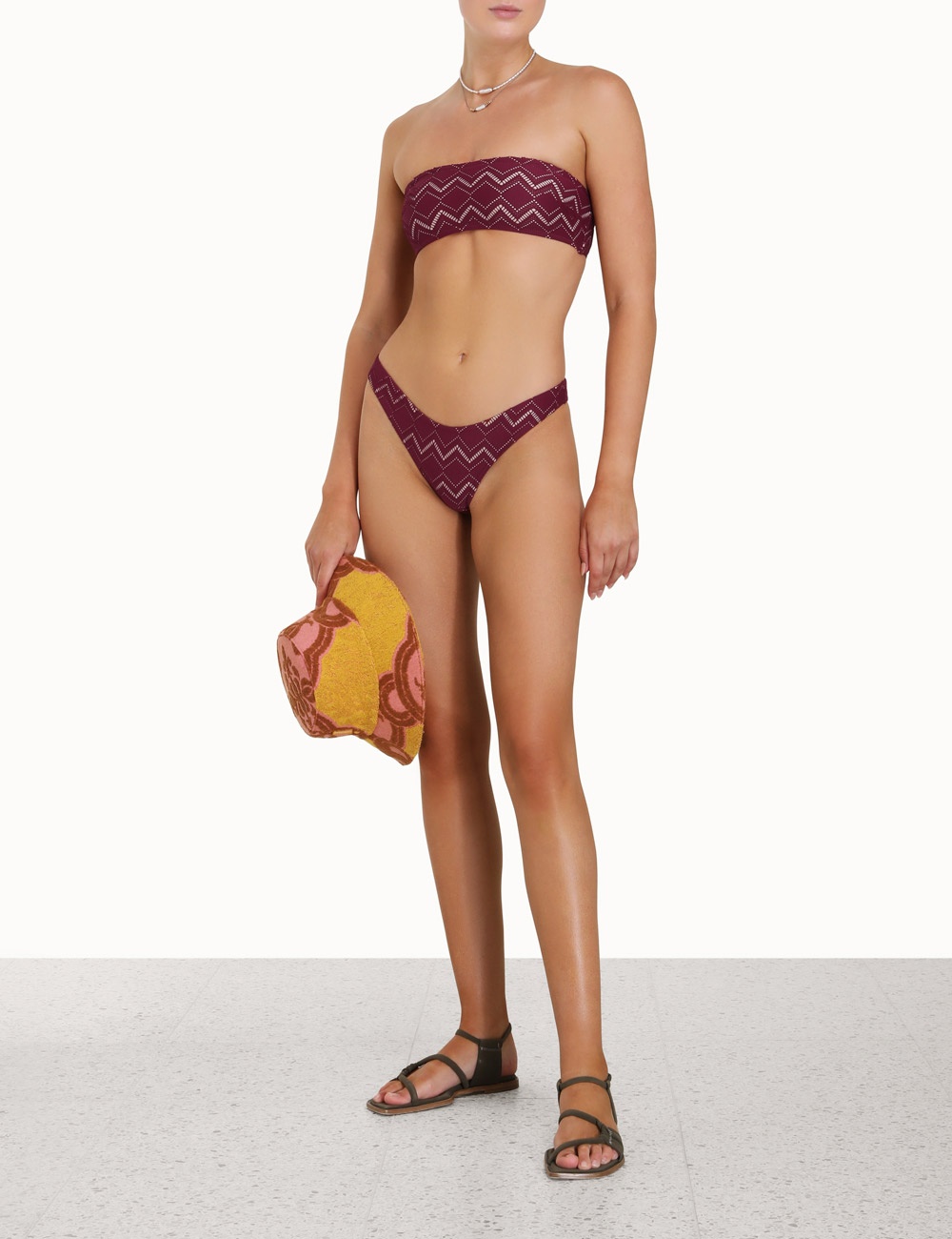 SEPARATES TEXTURE BANDEAU BRA - 2