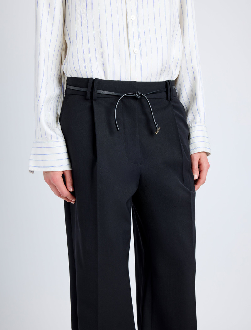 Savannah Pant in Wool Gabardine Suiting 5