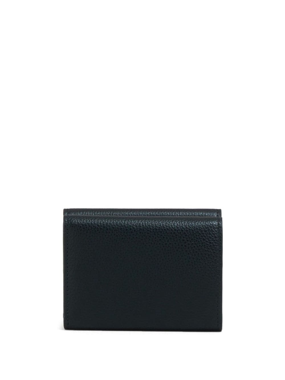 logo-embroidered leather wallet - 2
