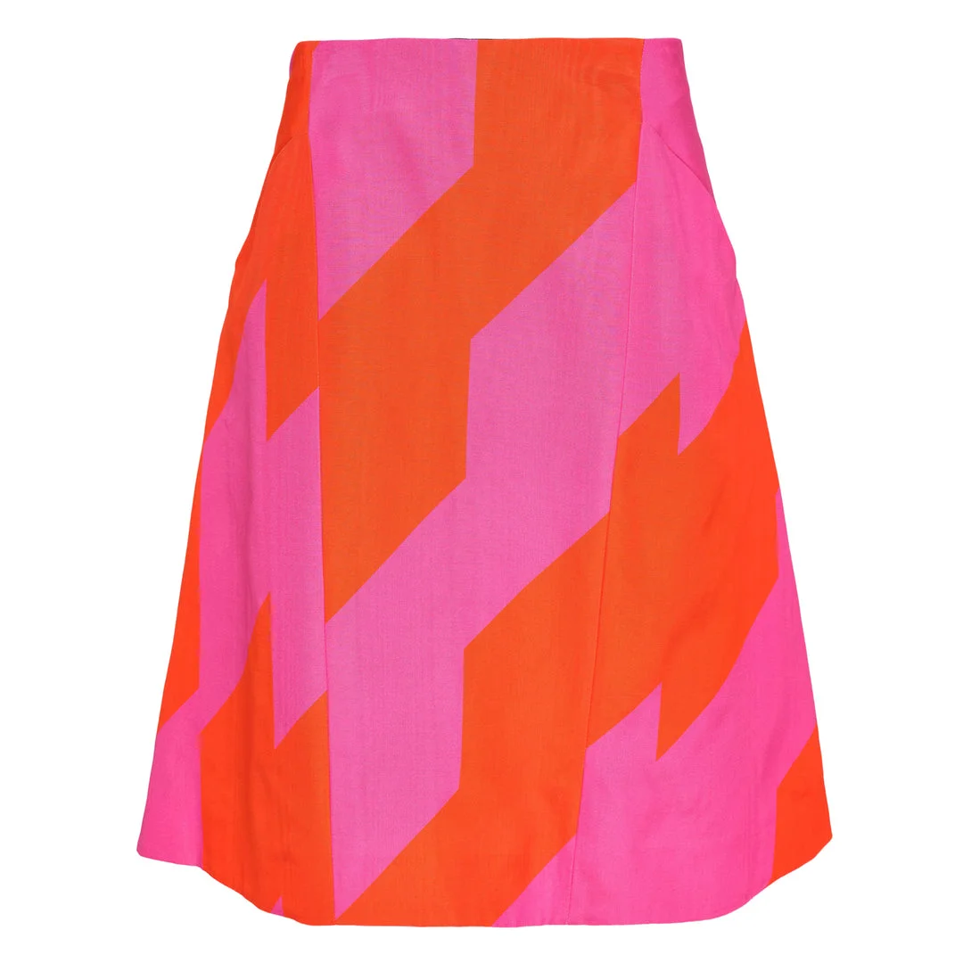 A-Line Skirt With Darts - 1