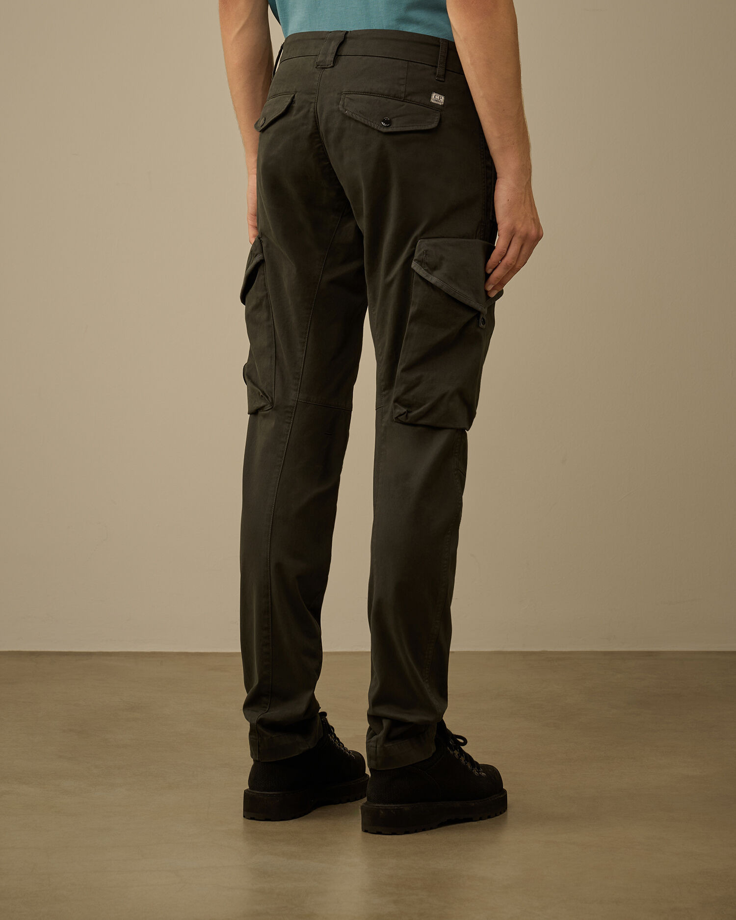 Stretch Sateen Ergonomic Lens Cargo Pants - 4