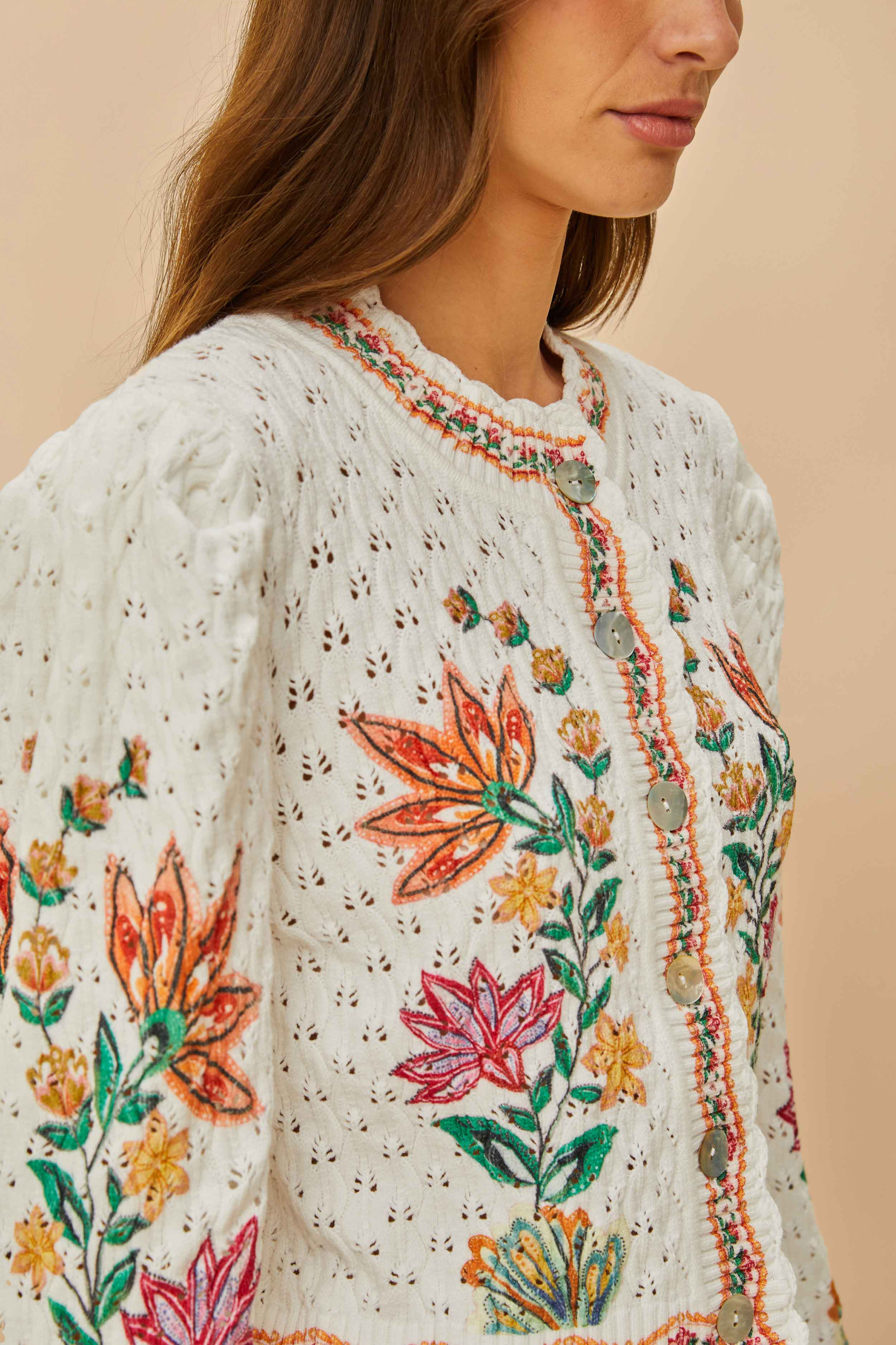 Off-White Garden Delight Knit Cardigan - 2