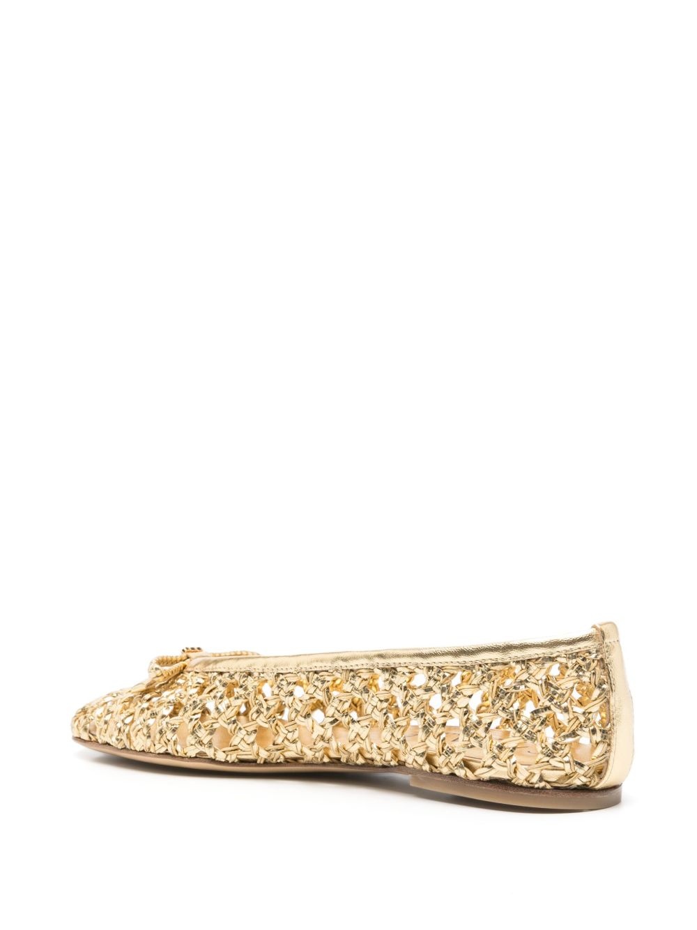 woven ballet flats - 3