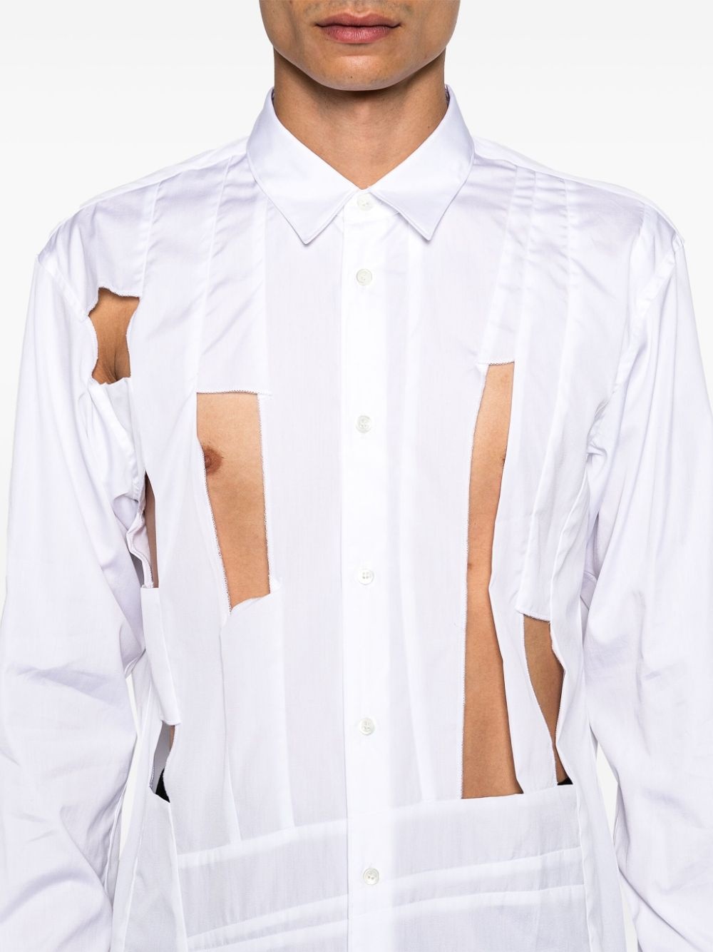 cut-out shirt - 5
