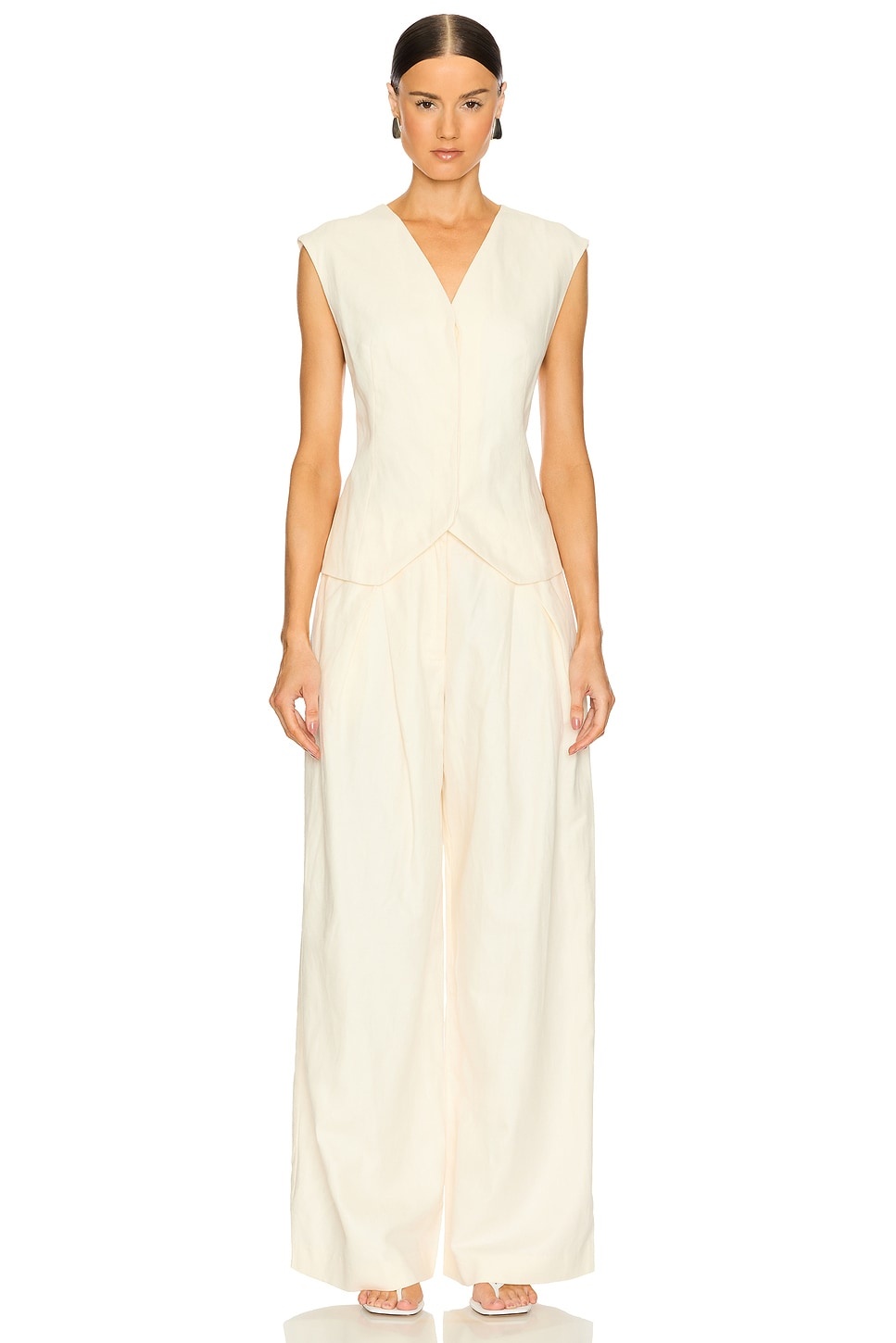 Minimal Tailored Vest - 4