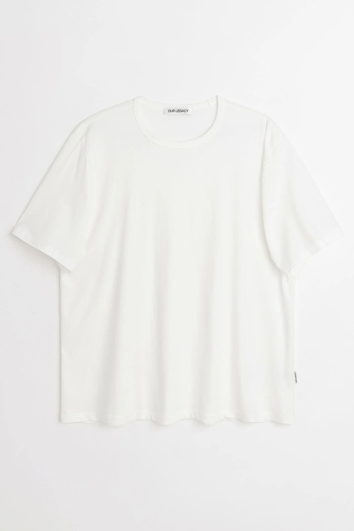 New Box T-Shirt White Clean Jersey - 1