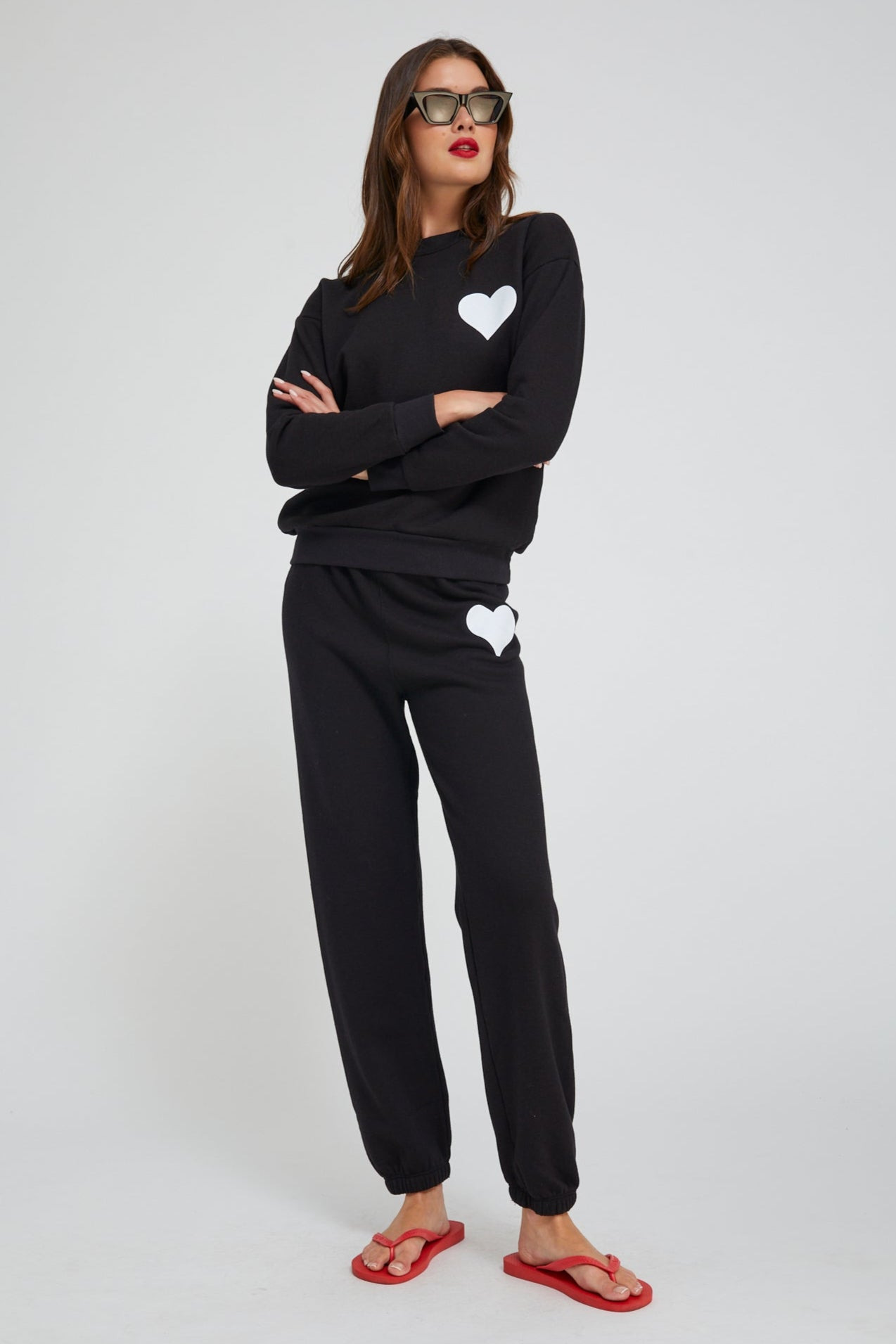 BLACK HEART SWEATSHIRT - 3