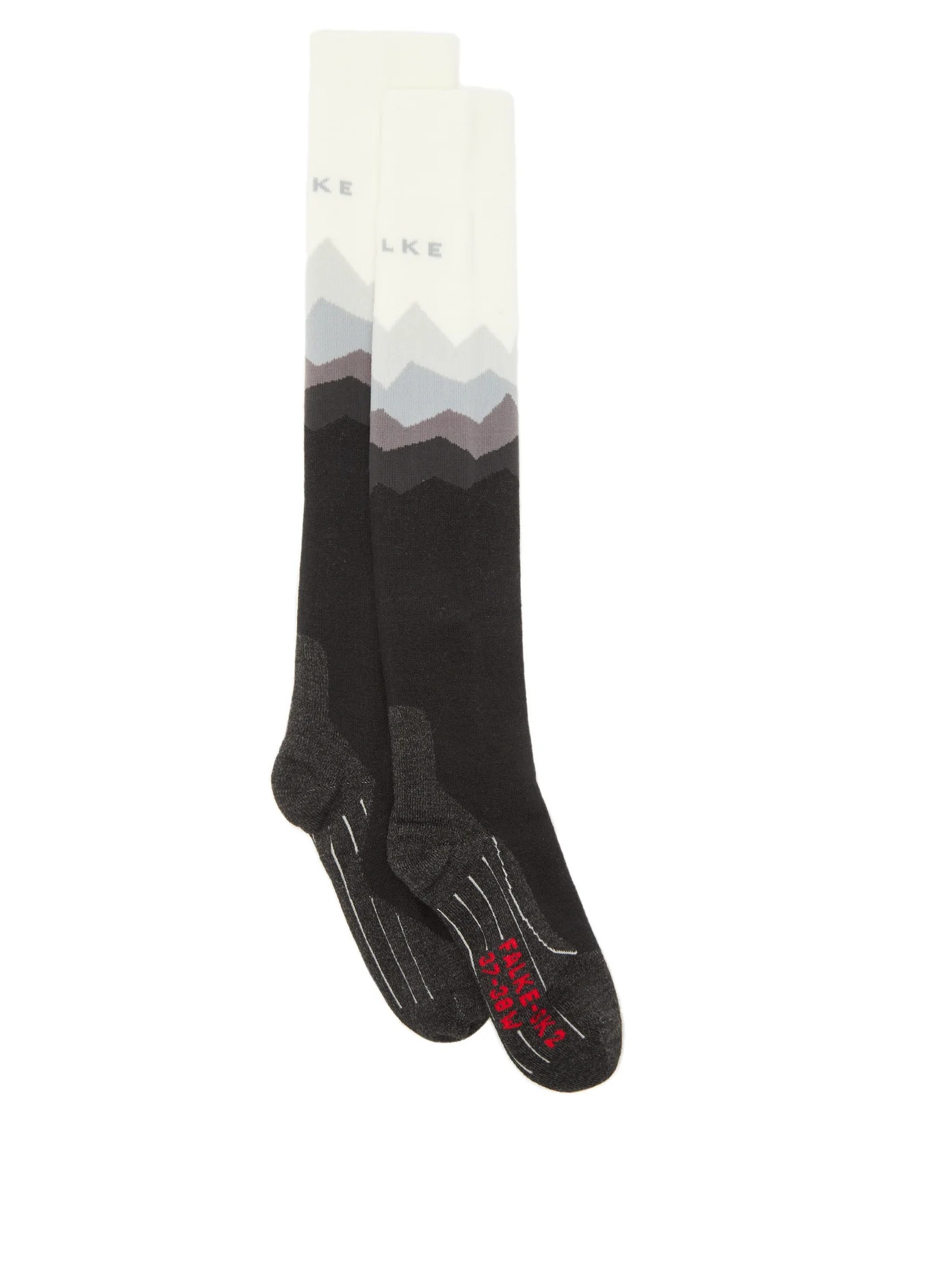 SK2 Crest padded knee-high ski socks - 1