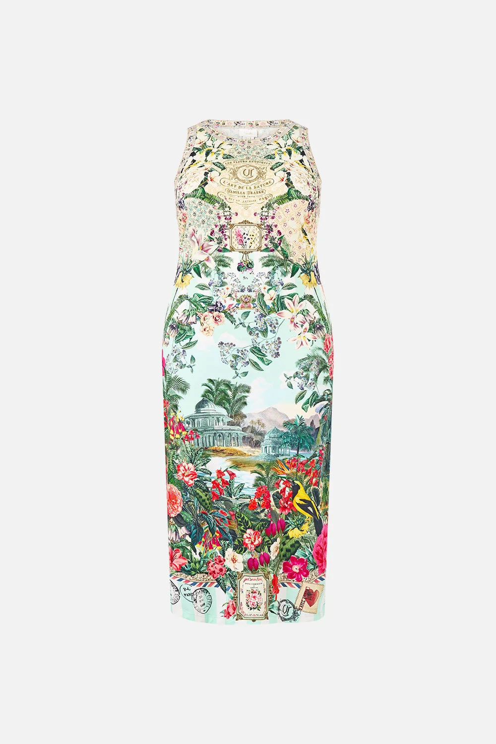 JERSEY TANK DRESS LA BELLE BOTANIQUE - 1