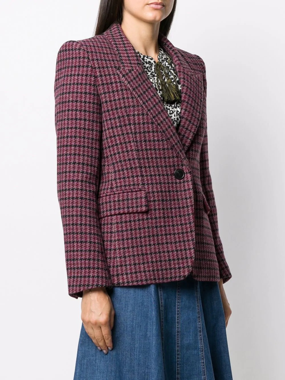 Kerstin checked blazer - 3