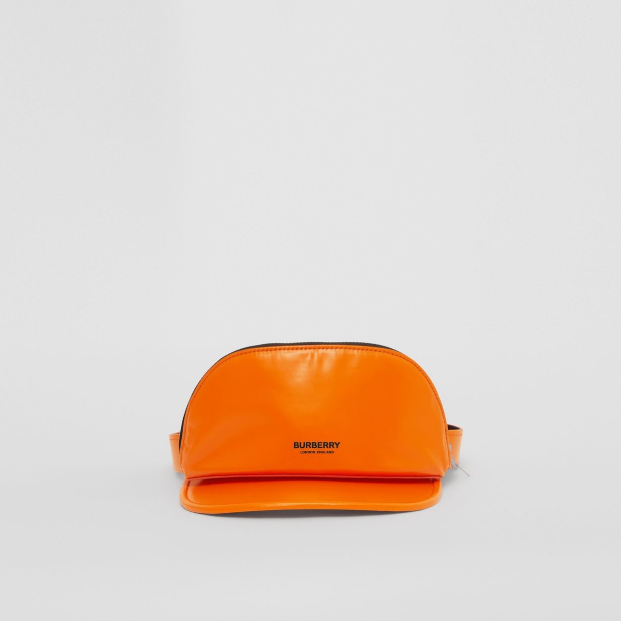 Rubberised Cotton Visor with Detachable Zip Pocket - 1