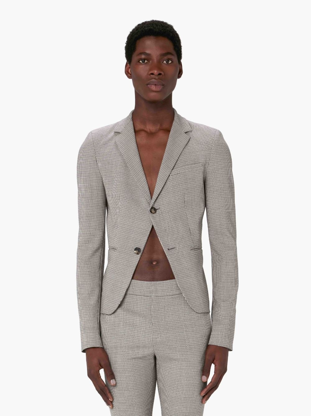 SHRUNKEN SINGLE-BREASTED BLAZER - 2